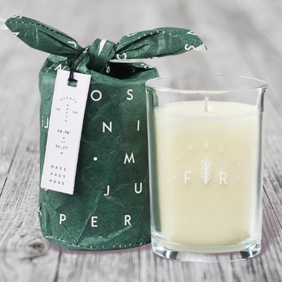 NWT Illume Frost & Fir Juniper Moss Bundled Glass Candle - Picture 15 of 15